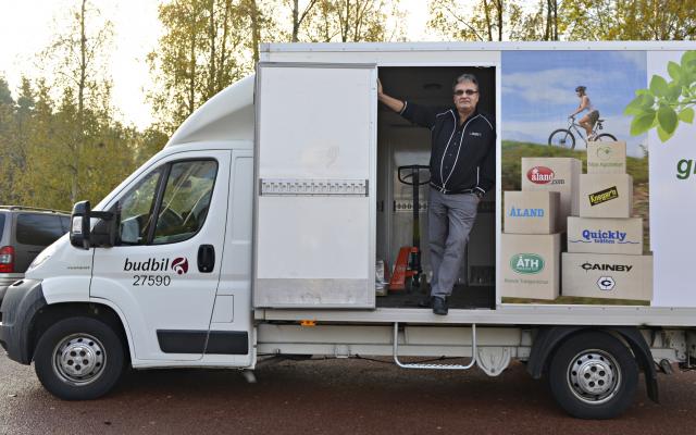 Transporter på Åland